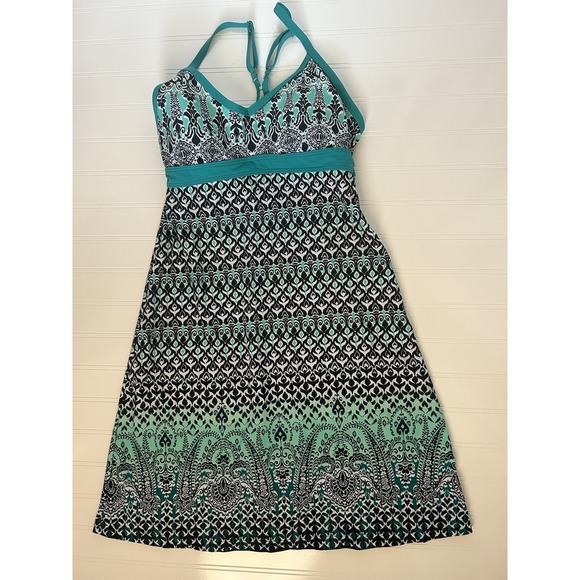 Athleta Shorebreak Bombay Grenadine Graphic Print Sport Dress Tennis Golf Sz XS - Picture 2 of 8